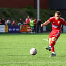 Alex Brown was named as the man of the match for Scarborough Athletic in their 0-0 draw at Buxton on Saturday. PHOTO BY ZACH FORSTER
