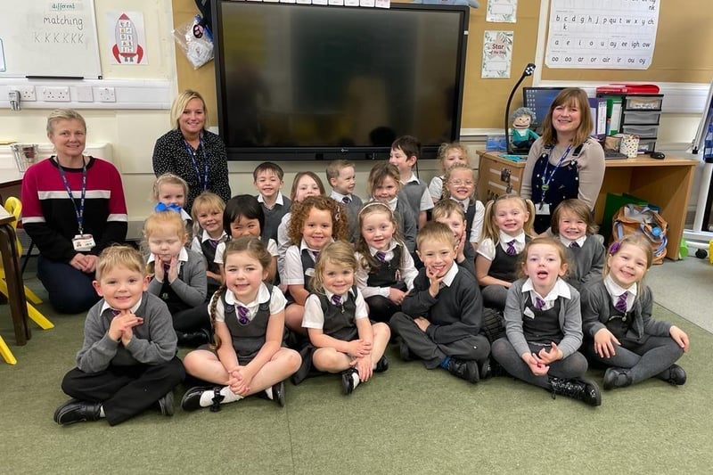 Northstead School new starters Mrs Wright's class.