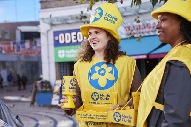 Marie Curie isseeking volunteers to help with its Great Daffodil Appeal