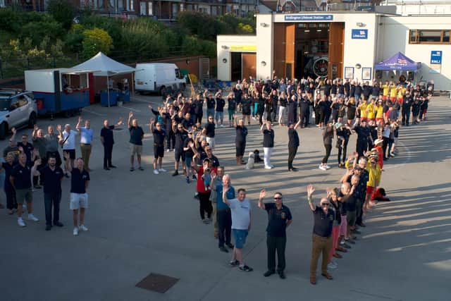 The Bridlington RNLI team is on the lookout for a Family Support Volunteer. Photo courtesy of the RNLI