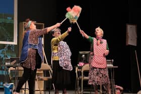 The play Dirty Dusting is going out on the road! picture: Paul Armstrong (from a 2023 performance).