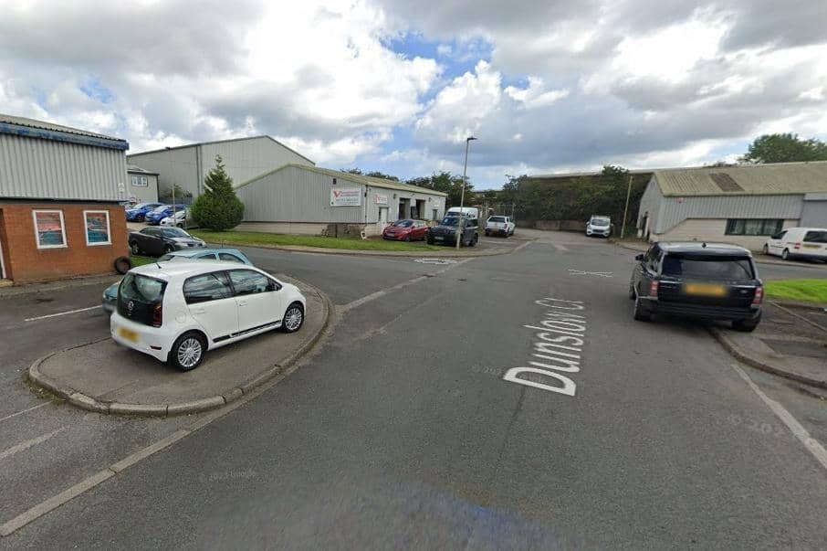 Dunslow Court, Eastfield.  Google Maps