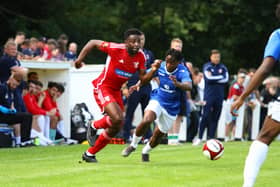 Kieran Weledji scored both goals in Boro's 2-1 win against Marske United.