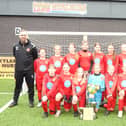 Scarborough Ladies FC Under-12s Whites have won a superb treble this season.