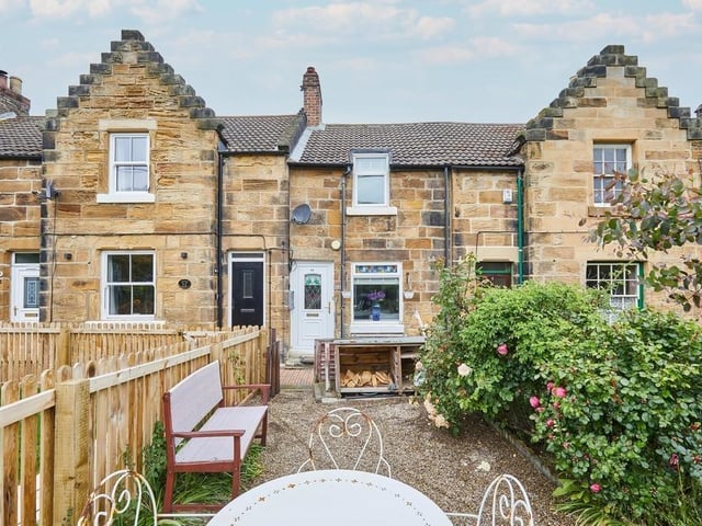 The rear of the property is as pretty as the front