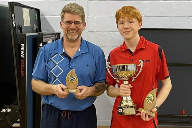 Glenn Hodgson, left, and Louis Fell.