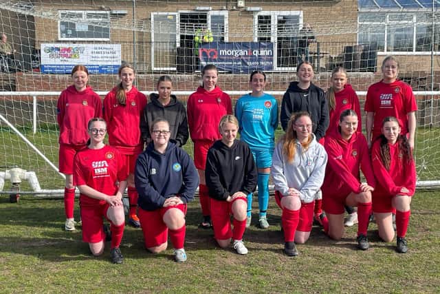 Lucy, Lorna and Lily signed off in style in the final game of Scarborough Ladies Under-18s’ season at Blackburn