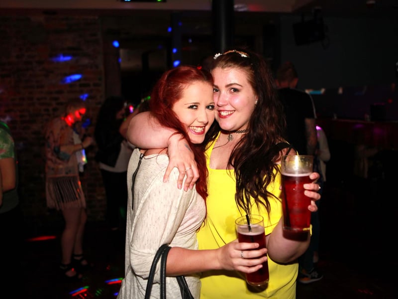 Chloe and Jade looking gorgeous in Blue Lounge