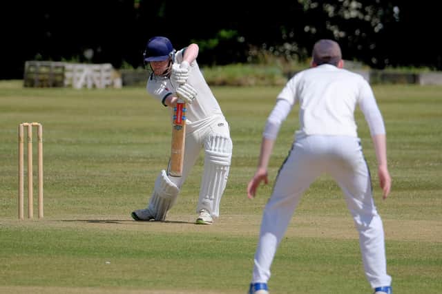 Malton 3rds' John Lay impressed with bat and ball in their win at Muston.