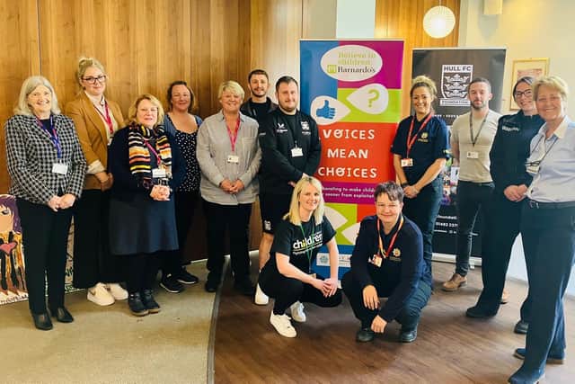 Voices Mean Choices ia a partnership between East Riding of Yorkshire Council and Barnardo’s, a charity supporting children and young people that runs over 800 specialist services across the UK.