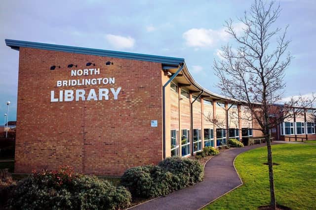 North Bridlington Library will be temporary closed in January so that the glass roof can be replaced.