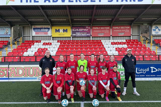 Scarborough Ladies Under-16s won 7-2 against Brayton Belles