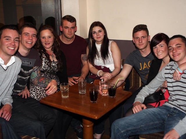 Jordan, Palmer, Claire, Dave, Tasha, Adam, Katie and Chris in 2013.