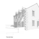 Proposed elevations of Stokers Cottage, Raithwaite, Sandsend. image: Chris Ashman