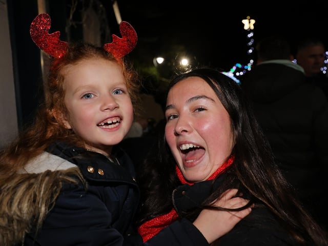 Scarborough Christmas Sparkle at The Open Air Theatre ....Having a lovely evening pic Richard Ponter