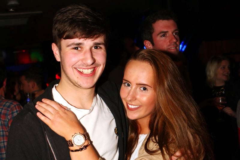 Lyall & Tia enjoy their night out in Blue Lounge