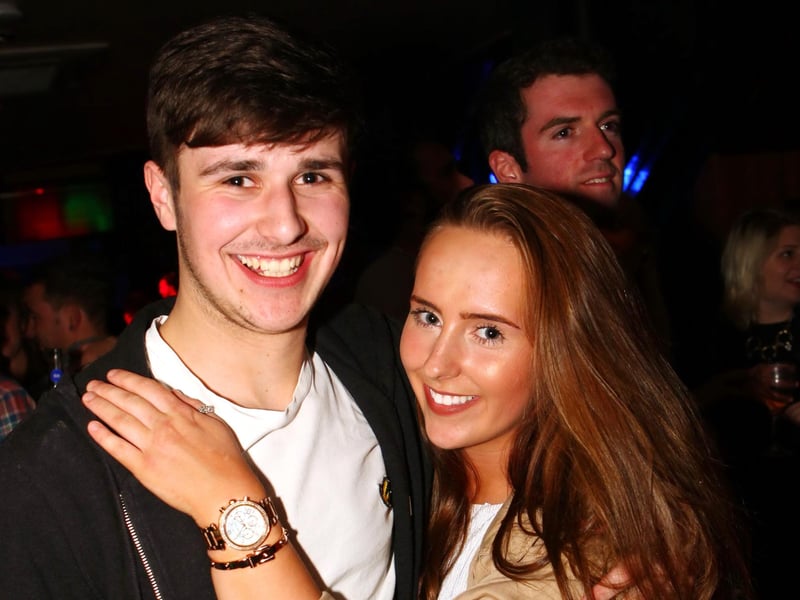 Lyall & Tia enjoy their night out in Blue Lounge