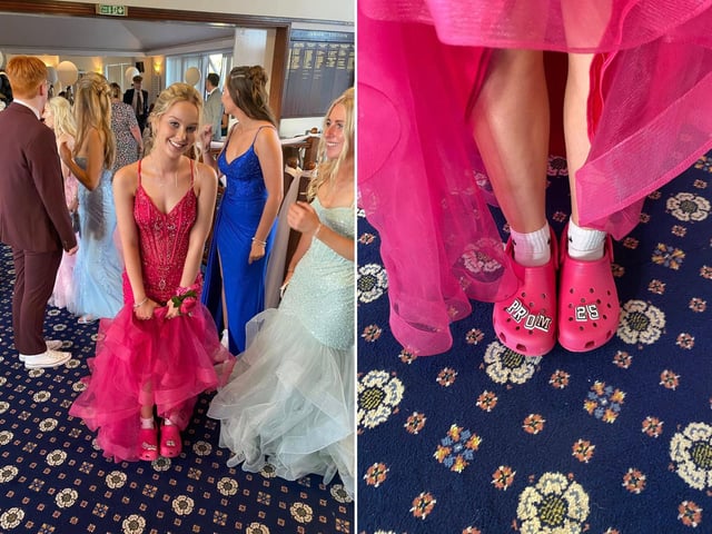 Rocking the crocs!