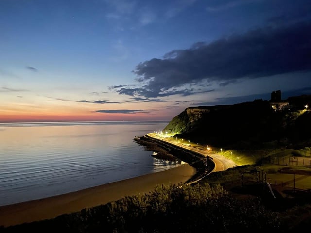 North Bay at twilight.