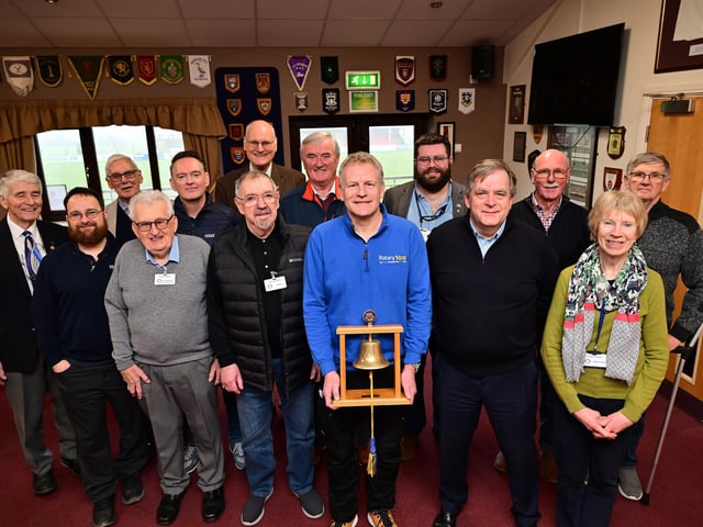 Members of Scarborough Rotary Club at the tournament