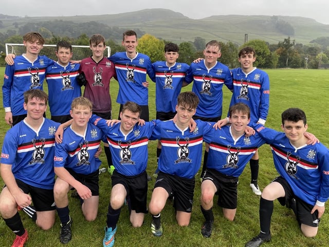 Whitby Sixth Form Football Team (Y12 &13) v Settle College.
