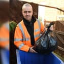 A new bin tagging campaign has been launched in the East Riding to encourage residents to keep all waste in their blue bins loose – and not to put any recycling into plastic bags.