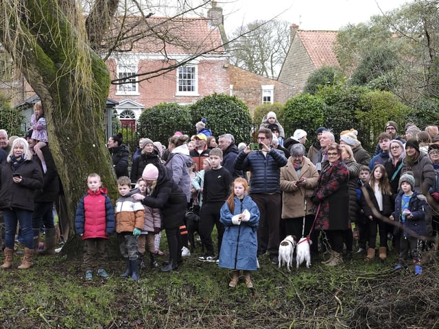 People enjoying the event.