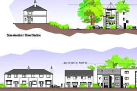 Proposed elevations, 3 Hinderwell Rd.