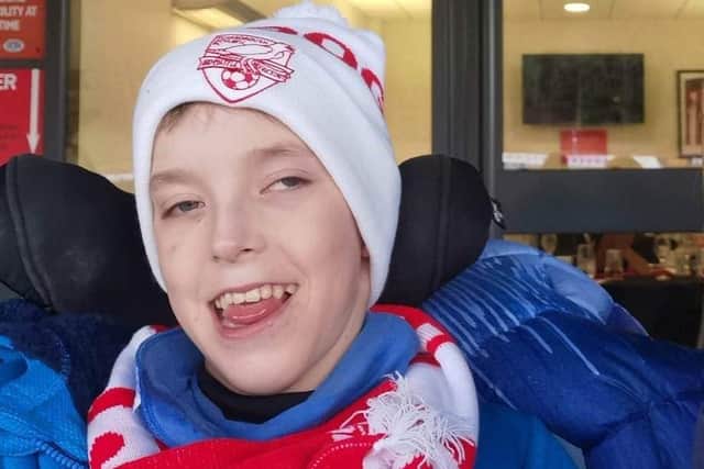Children Today have launched an urgent fundraising appeal for 14-year-old Charlie, who is a Scarborough Athletic 'super fan'.