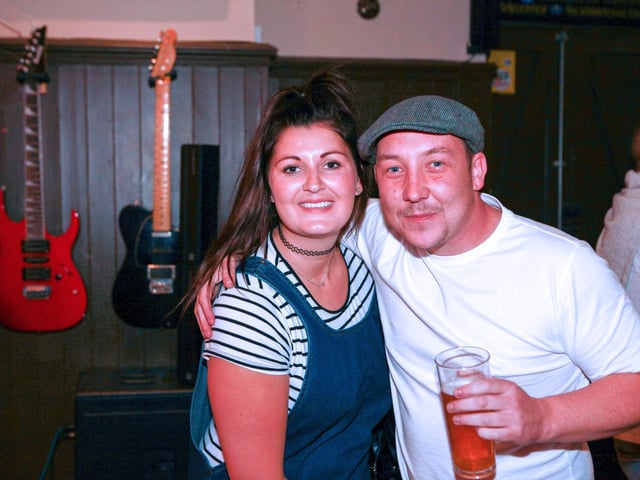 Claire & Gary in the Waterhouse