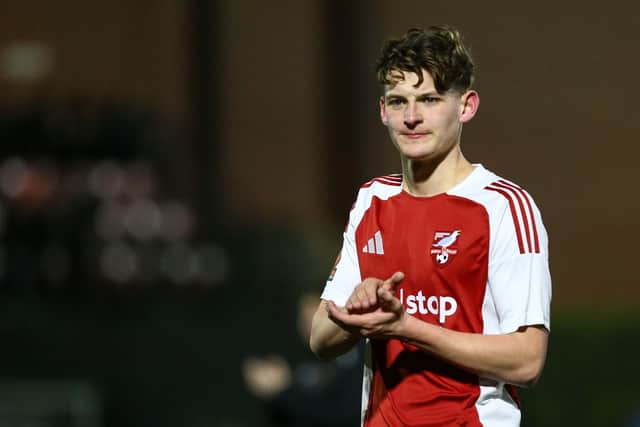 Bill Marshall netted the second goal for Boro. Photo by Zach Forster