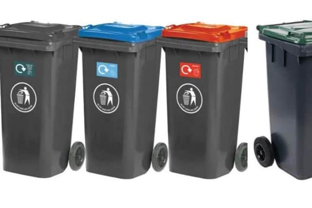 North Yorkshire Council is aiming to harmonise the colour of its waste bins.