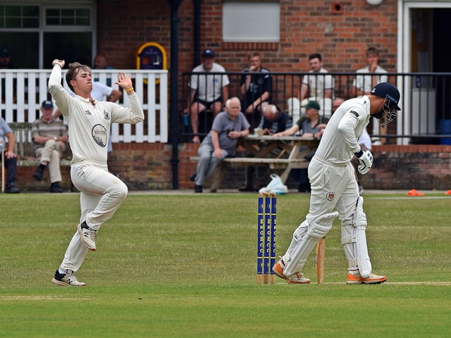 Jack Redshaw claimed 3-37 for Scarborough