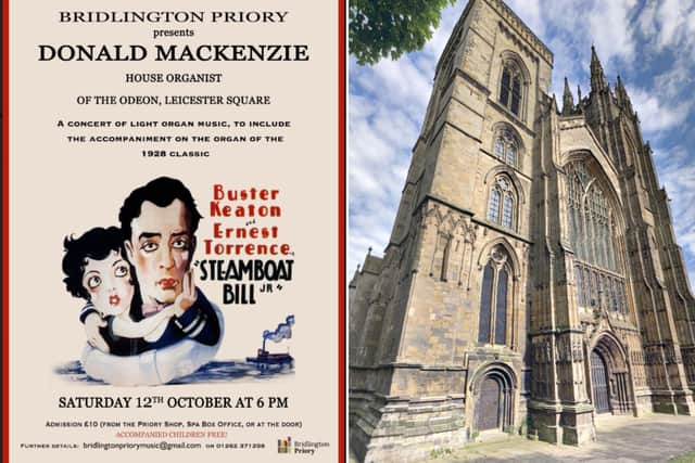 The event will take place at 7pm on October 12. Photo: Priory Church/ Google Maps.