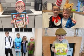 Here are 51 pictures of children dressed up for World Book Day on the Yorkshire coast.