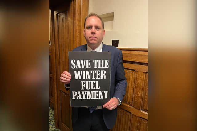 Bridlington and the Wolds MP Charlie Dewhirst votes against winter fuel payment cuts.