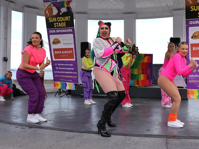 Dancing and having fun!