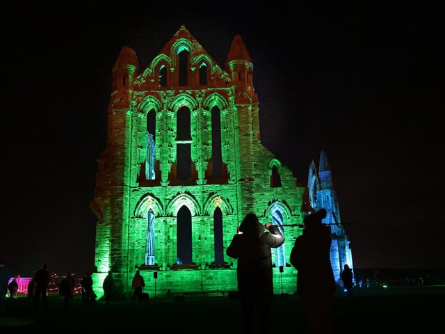 The abbey’s Gothic ruins are famous for inspiring Bram Stoker’s Dracula
