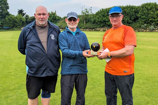 Whitby ace Paul Morgan won the North Cliff Singles Merit