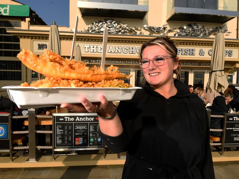 The Anchor Fish & Chips, located on Sandside, came in eleventh.
