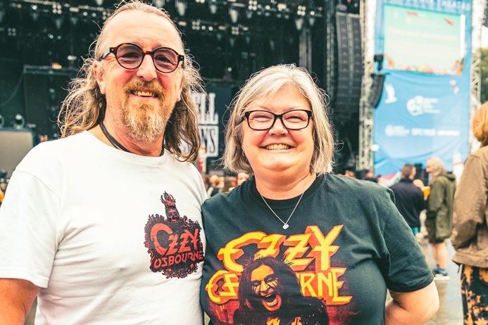 Getting ready to enjoy the show. photo: Cuffe & Taylor