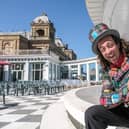 Steve Cousins, the Rock Showman, at Scarborough Spa’s Sun Court which will be the base for this year's Yorkshire Fossil Festival from Saturday September 17 to Sunday September 18