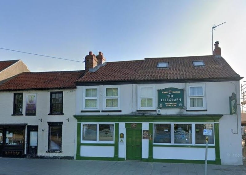 The Telegraph is located on Quay Road. One Google Review said "Great pub, landlord is super friendly, great atmosphere, beer garden is large with loads of tables. Great local ales. Highly recommended."