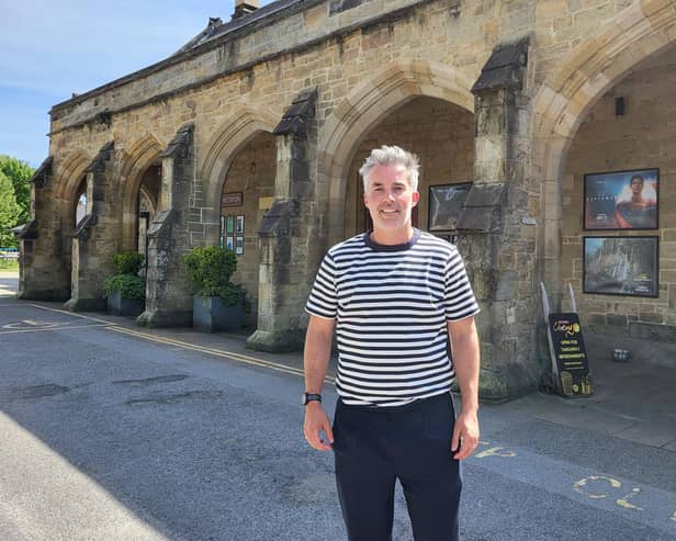 Mayor David Skaith, Richmond's Old Station - Courtesy Anttoni Numminen/LDRS
