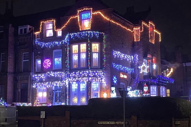 The house's illuminations are one of the highlights of the Christmas season