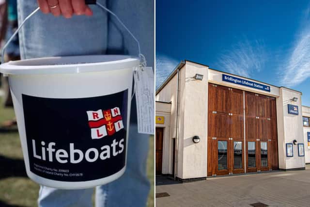 Bridlington RNLI are looking for volunteers to help with a bucket collection on July 20. Photo: RNLI/Mike Milner.