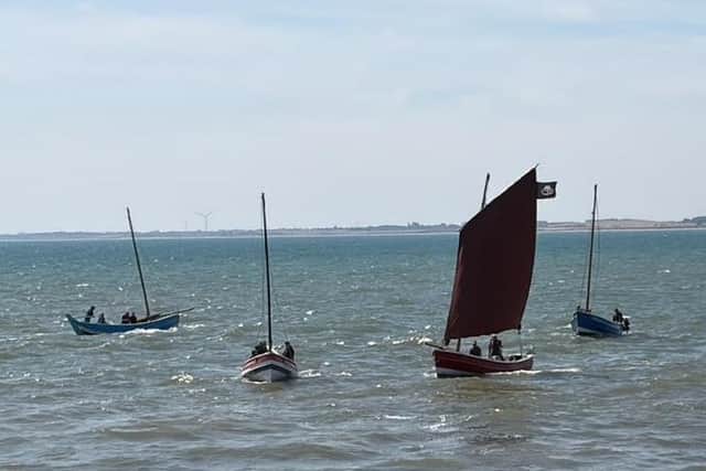 Four cobles, captured by Ian Sandy.