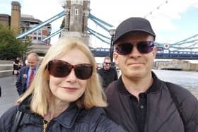 Sally-Ann and Anthony reach Tower Bridge