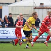 The Seasiders on the attack at home to Pontefract.