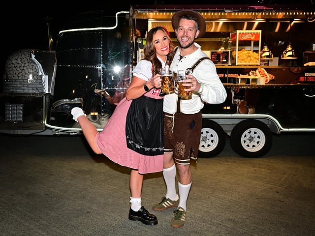 Beer, food and fun. Picture: Richard Ponter